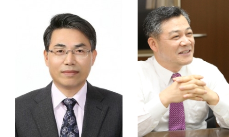 LX 김정렬 사장(좌), 최창학 사장(우). 사진=LX
