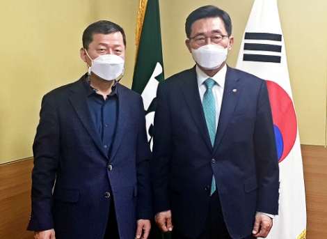 aT 김춘진 사장, 유엔거버넌스센터 심보균 원장과 ESG경영 강화 협력 논의