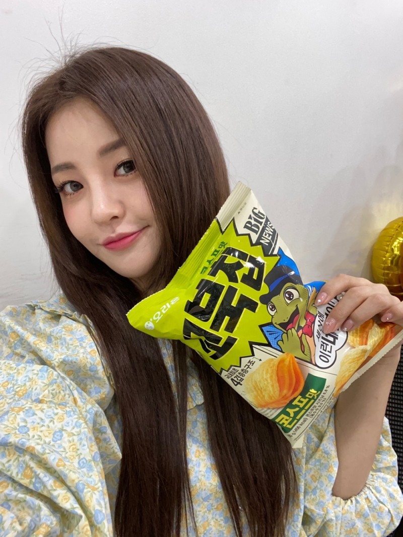 오리온, 꼬북칩 모델로 ‘브레이브걸스 유정’ 선정