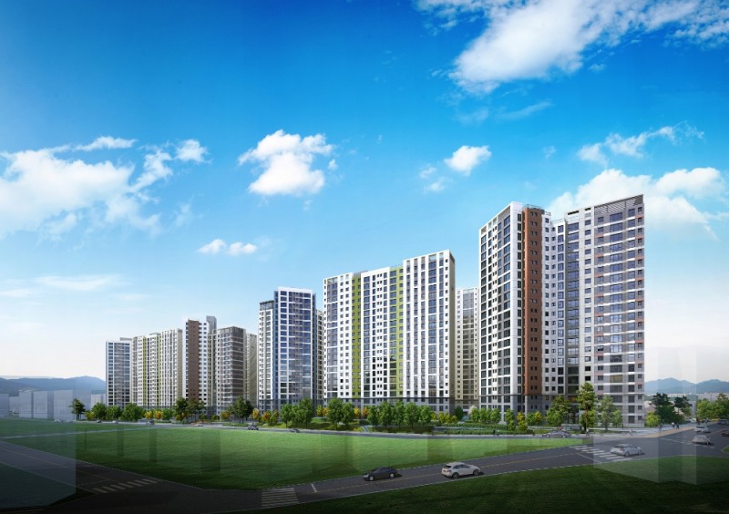 한양수자인 더팰리시티 투시도.(사진=한양)