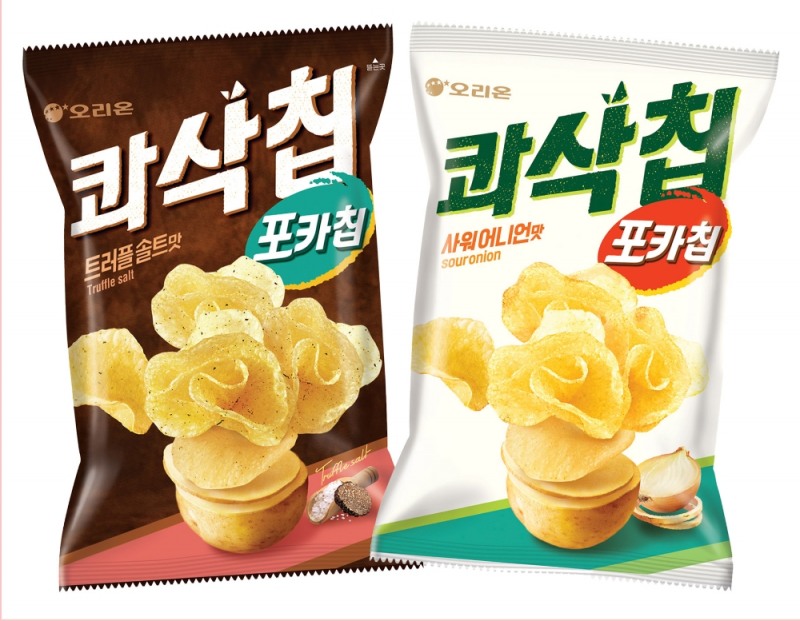 오리온, 생감자칩 ‘콰삭칩’ 출시