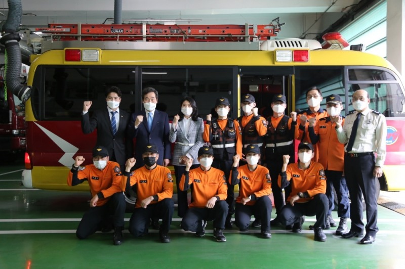 소방현장 간담회(사진=오영환 의원)