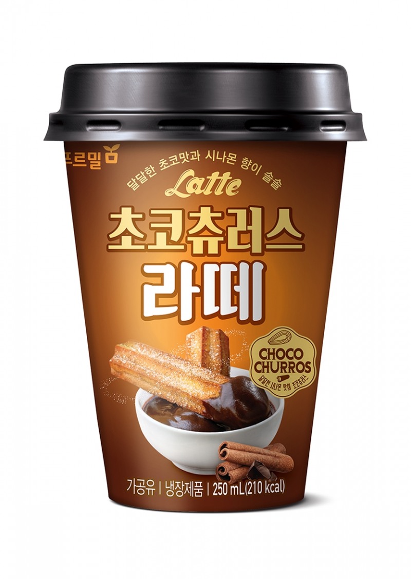 푸르밀 ‘초코츄러스라떼’ 출시