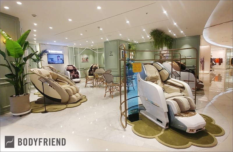 바디프랜드 안마의자 ‘롯데백화점 잠실점’ 리뉴얼 재오픈
