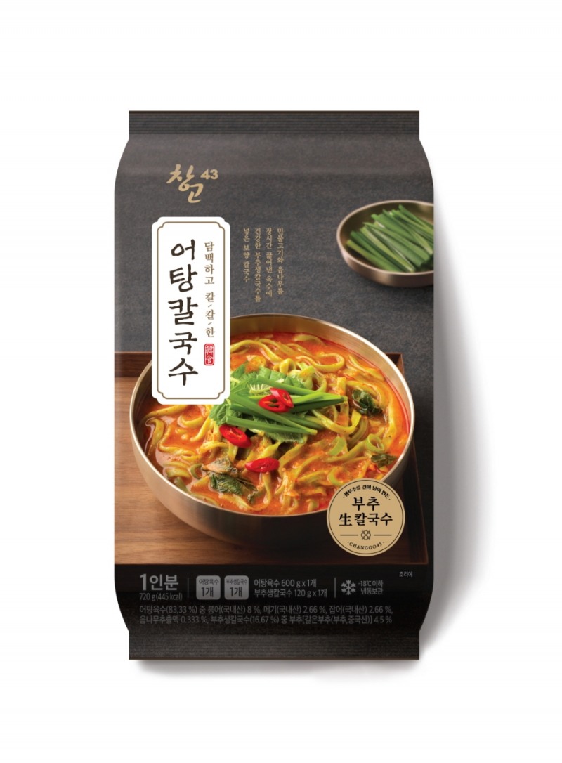 bhc, HMR '창고43 어탕칼국수’ 마켓컬리 공식 입점