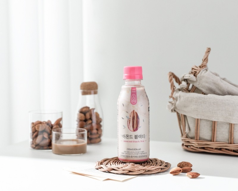 키토제니, 비건음료 '아몬드블랙티' 패키지 리뉴얼