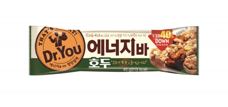 오리온, 닥터유 ‘에너지바 호두’ 출시