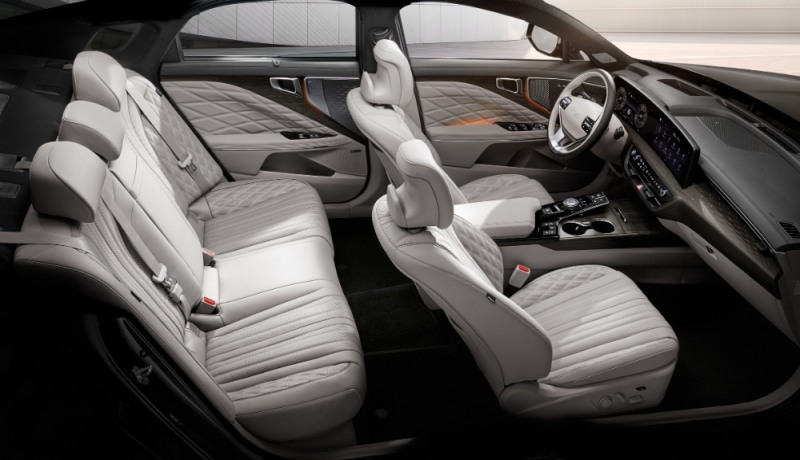 K8 실내.(사진=기아)