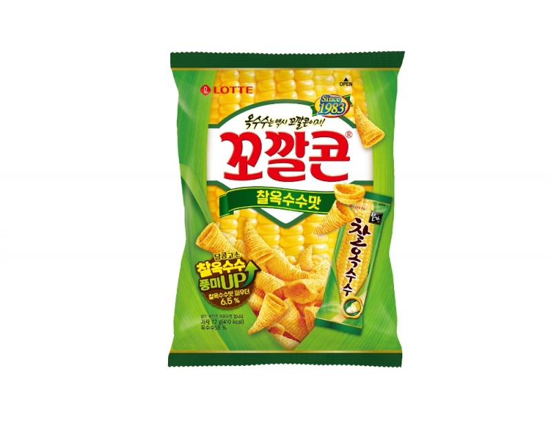 롯데제과 ‘꼬깔콘 찰옥수수맛’ 출시