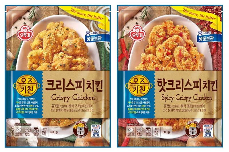 오뚜기 ‘오즈키친 크리스피치킨’ 2종 출시