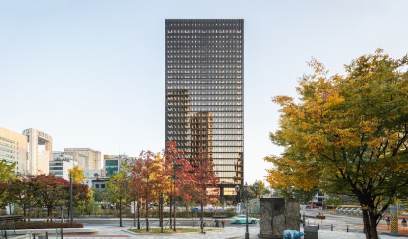 삼일빌딩 외관.(사진=SK네트웍스)