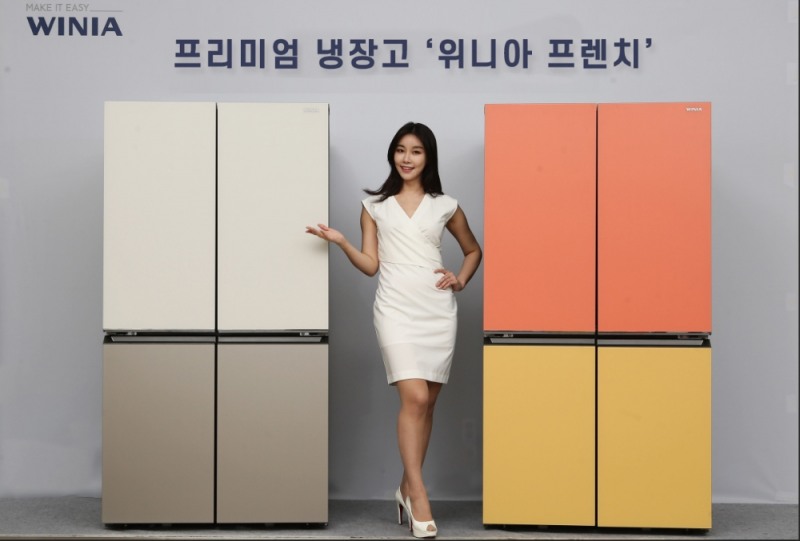 위니아딤채 ‘위니아 프렌치’ 냉장고 출시