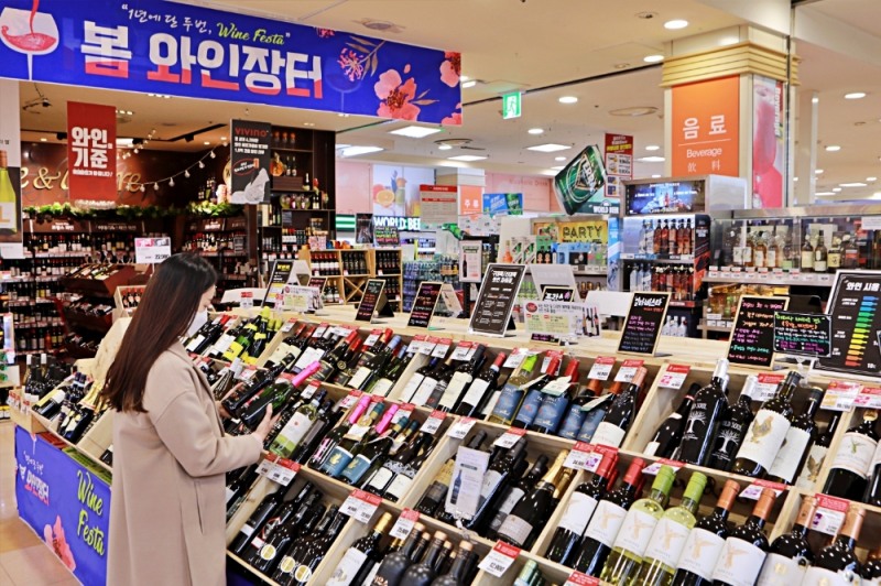 롯데마트, 5만원 이상 와인 매출 140.5% 신장