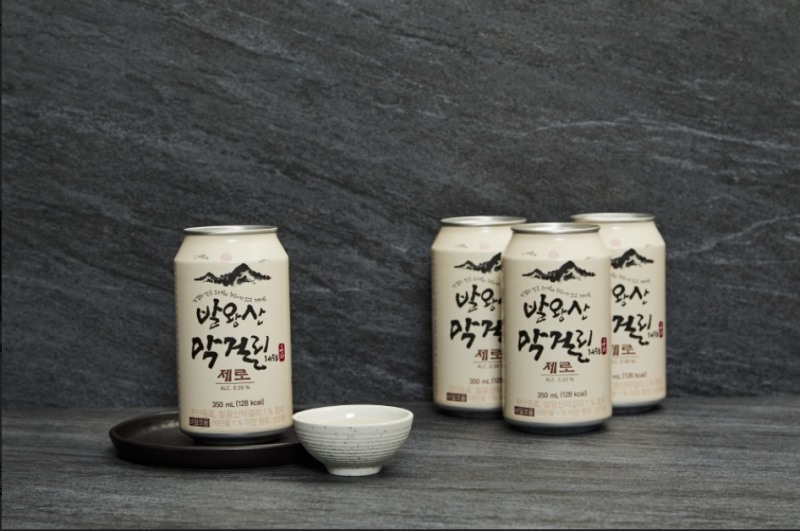 일화 비알코올 신제품 발왕산 막걸리 제로. (사진=일화)