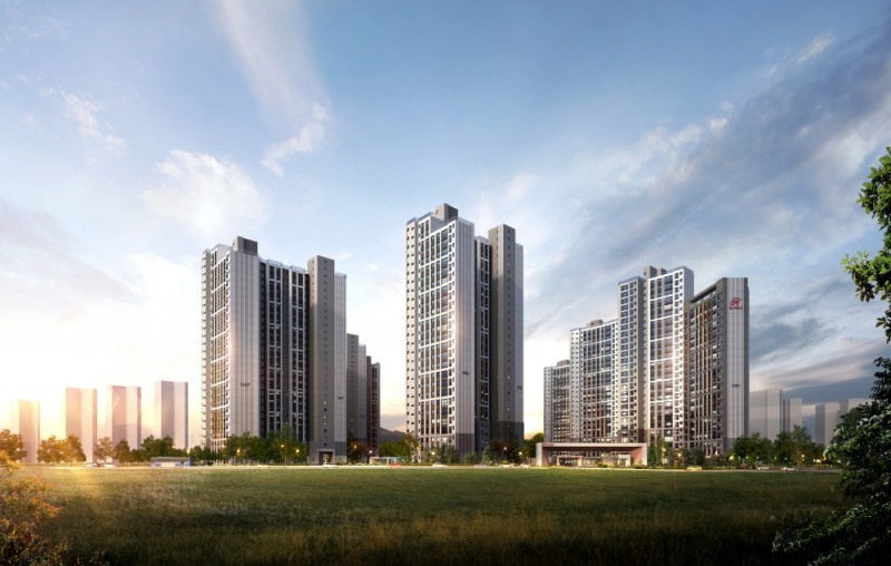 힐스테이트 모종 네오루체 투시도.(사진=현대엔지니어링)