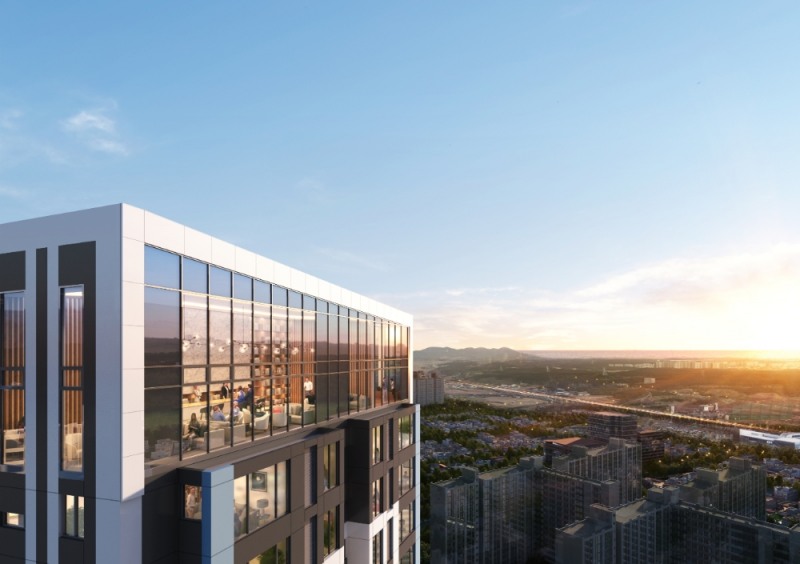 한화 포레나 포항 스카이라운지.(사진=한화건설)