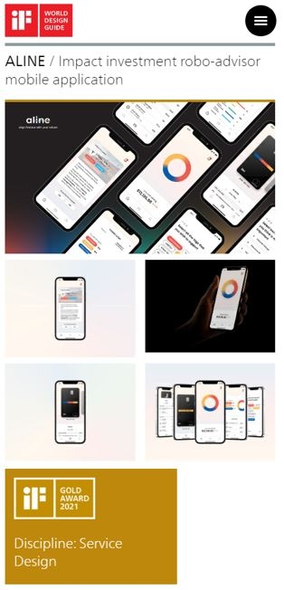 NH투자증권-카이스트 UX디자인연구센터, iF 디자인 어워드 금상 수상