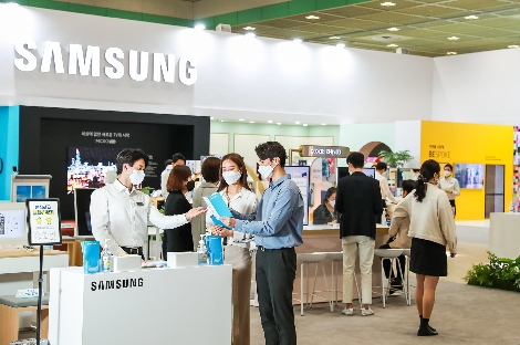 삼성전자 전시 부스 전경. 사진=삼성전자