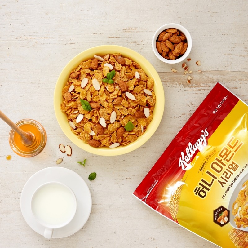 농심켈로그, 신제품 ‘허니 아몬드 시리얼’ 출시