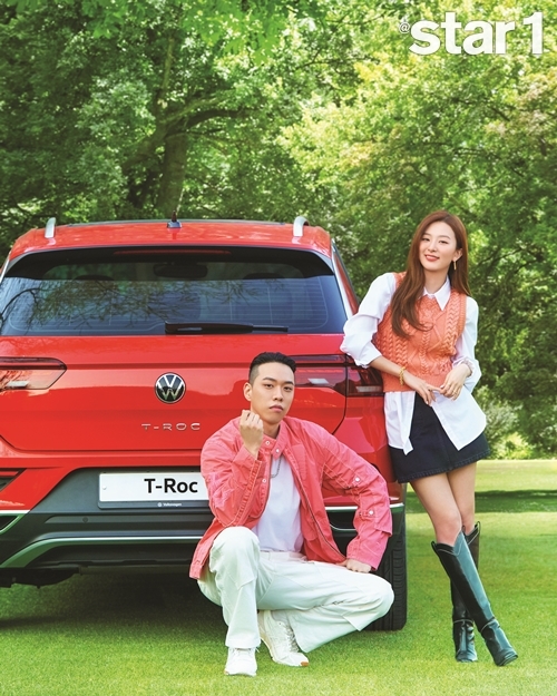 비와이X 슬기 화보.(사진=폭스바겐코리아)