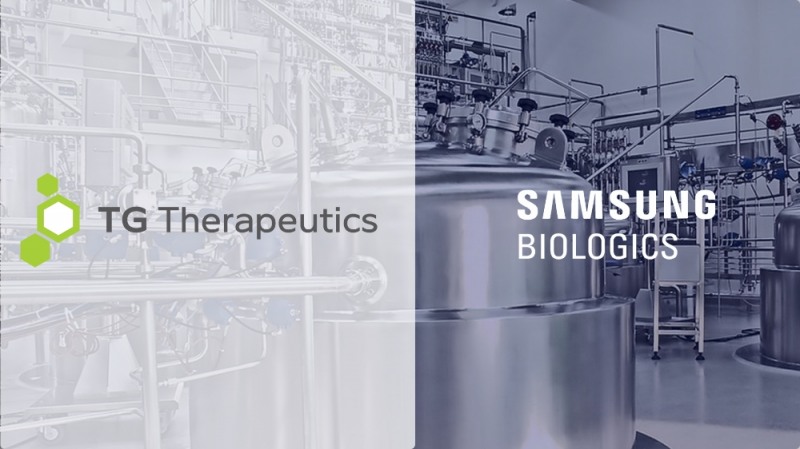 삼성바이오로직스, TG테라퓨틱스 신약 위탁생산 확대