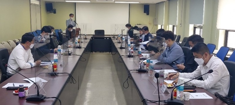 상반기 전자감독 관계기관 협의회.(사진제공=광주보호관찰소)