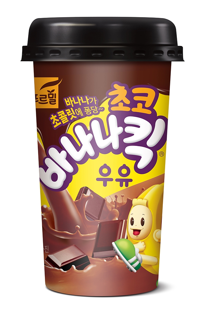 푸르밀, ‘초코 바나나킥 우유’ 액상 컵 타입(RTD) 출시