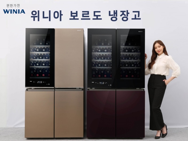 프리미엄 이미지 강화하는 위니아딤채, 4도어 와인냉장고 출시