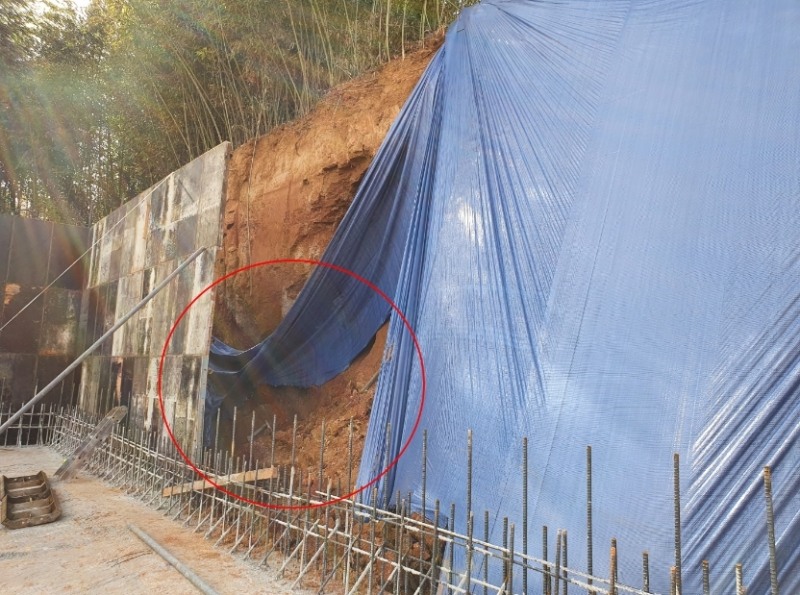 광주 건설사고 현장. (사진=국토안전관리원)