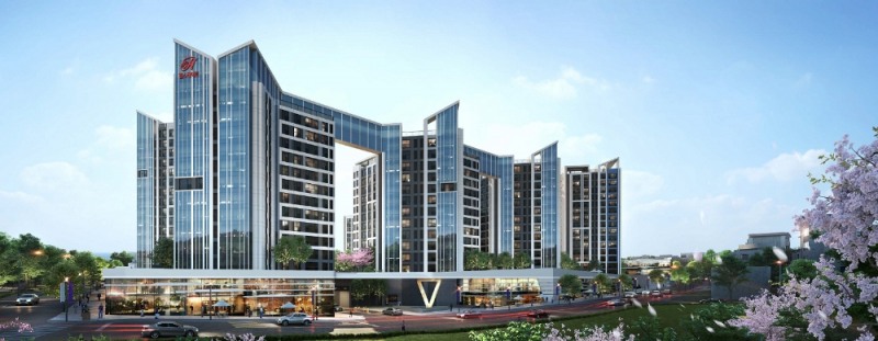 신암10구역 재건축사업 조감도.(사진=현대건설)