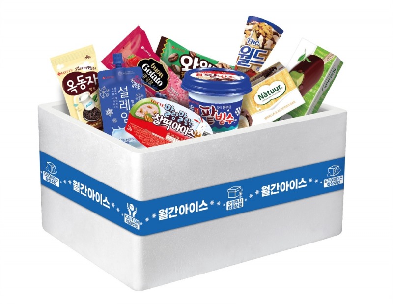 롯데제과 ‘월간 아이스’ 론칭