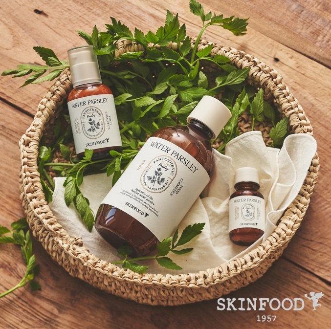 스킨푸드, 판토테닉 워터 파슬리 라인 출시