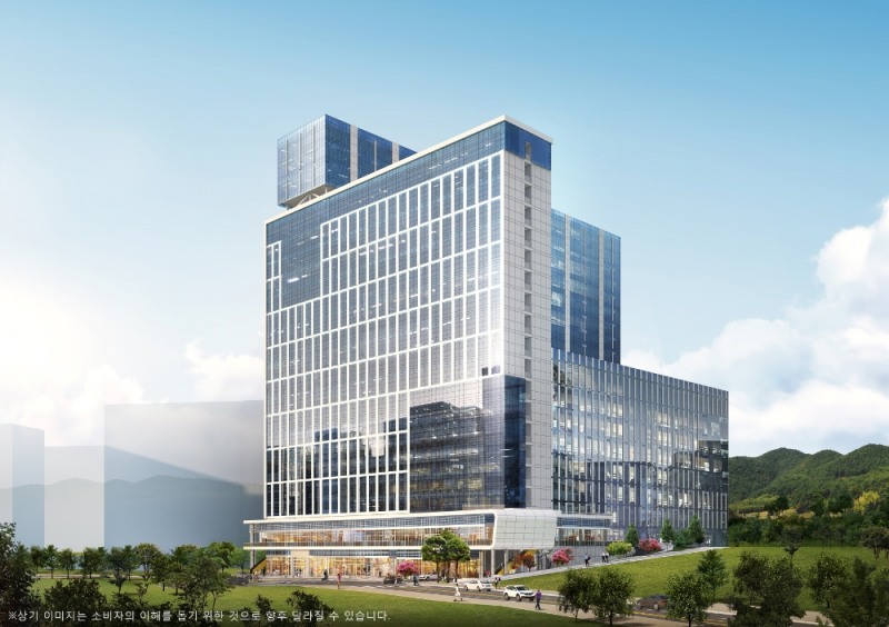 힐스테이트 향동 투시도.(사진=현대엔지니어링)