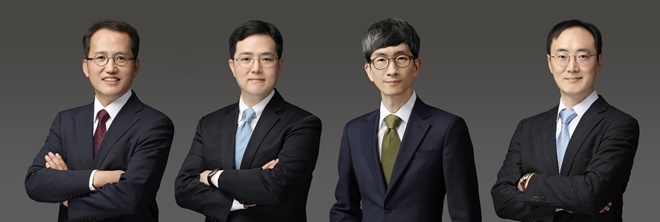 태평양에 영입된 부장판사 출신 이정환·염호준·이창현·문성호 변호사.(사진제공=태평양)