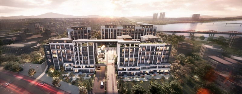 디에이치메종 한남 조감도.(사진=현대건설)