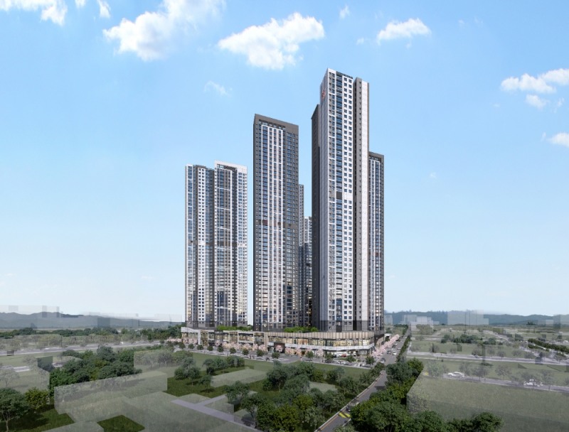 힐스테이트 동인 투시도.(사진=현대엔지니어링)