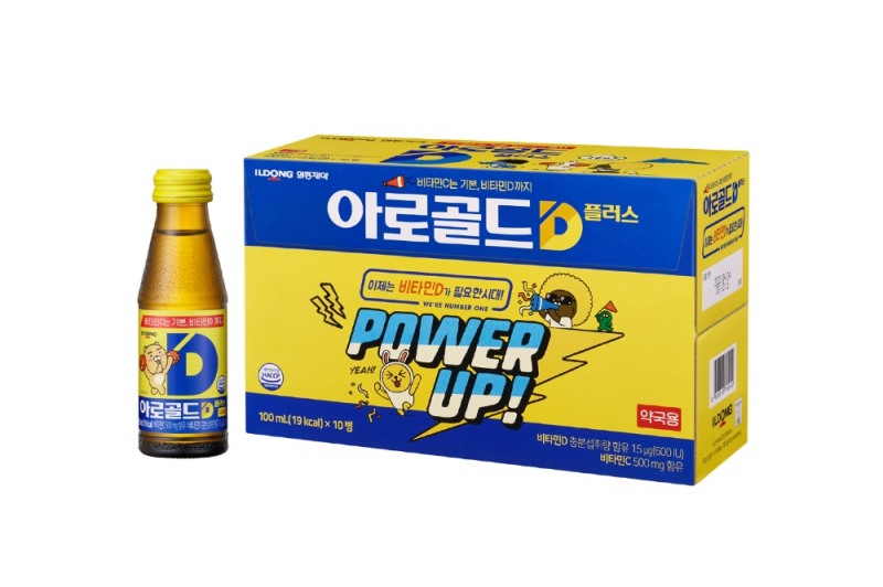 일동제약 비타민음료 '아로골드' 누적판매 1억병 돌파