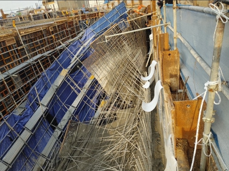 건설사고 거푸집 붕괴 전경. (사진= 국토안전관리원)