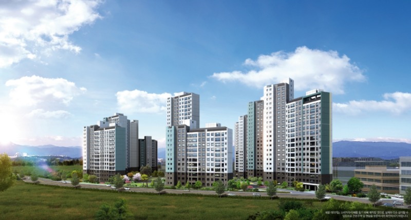 익산 푸르지오 더 퍼스트 투시도.(사진=대우건설)