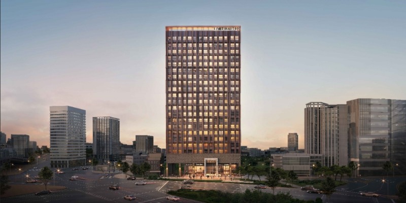 여의도 리미티오 정면 투시도. (사진=반도건설)