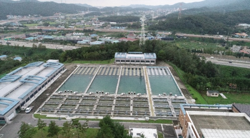수도권광역상수도 반월정수장 전경. (사진=국토안전관리원)