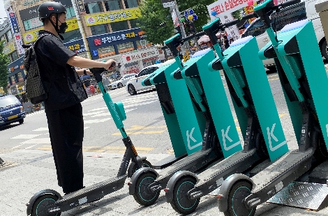 LG전자, 킥고잉과 국내 첫 전동킥보드 무선충전 솔루션 선보여