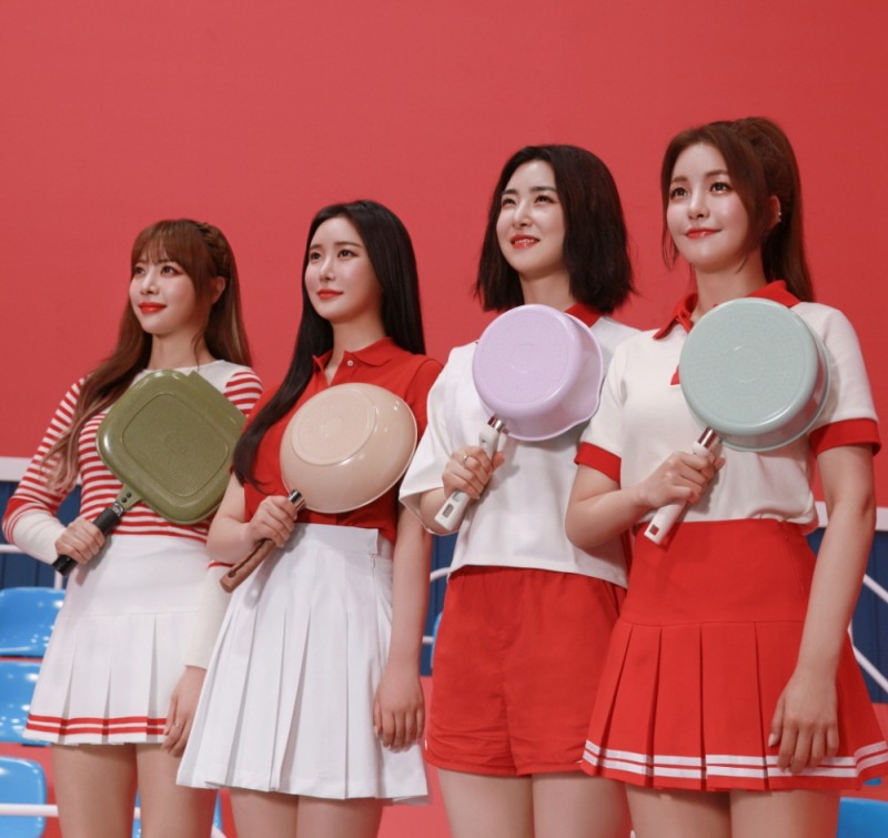 해피콜 '브레이브걸스' 모델 발탁
