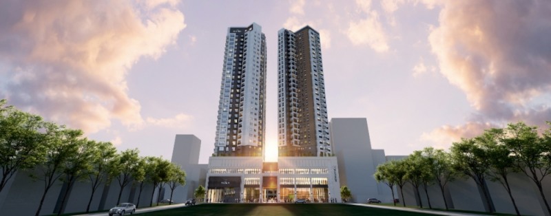 태광맨션 가로주택 투시도.(사진=쌍용건설)