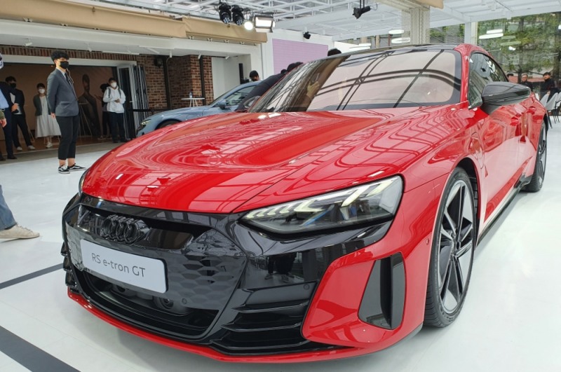 아우디 RS e-트론 GT.(사진=최영록 기자)