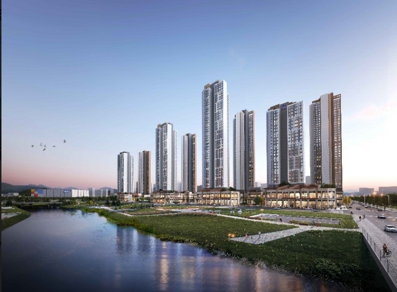 평택 유보라 더크레 투시도.(사진=반도건설)