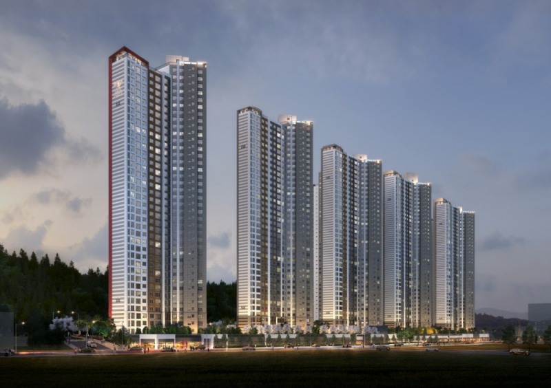 창원 양덕 롯데캐슬 투시도.(사진=롯데건설)