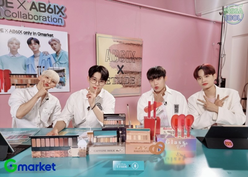G마켓 글로벌샵, ‘에뛰드 x AB6IX’ 라방 진행