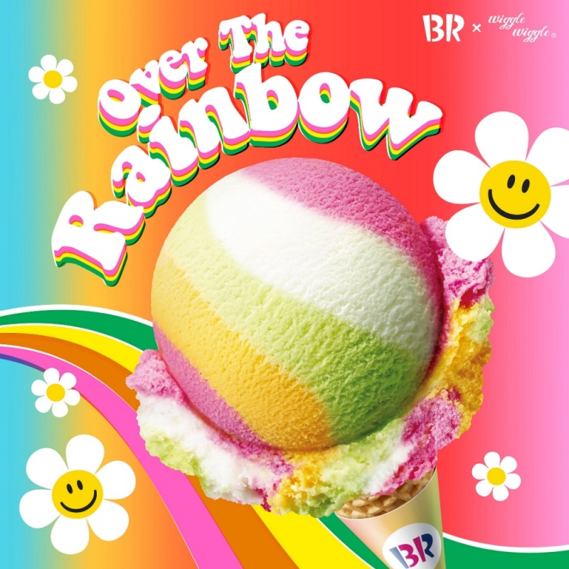 SPC 배스킨라빈스, 6월 이달의 맛 ‘오버 더 레인보우 샤베트’ 출시