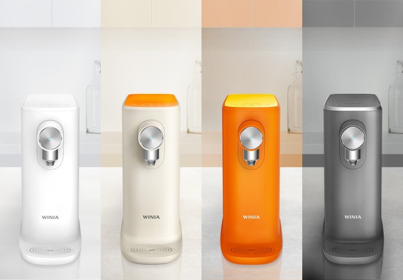 위니아 직수 냉온정수기 신제품 출시